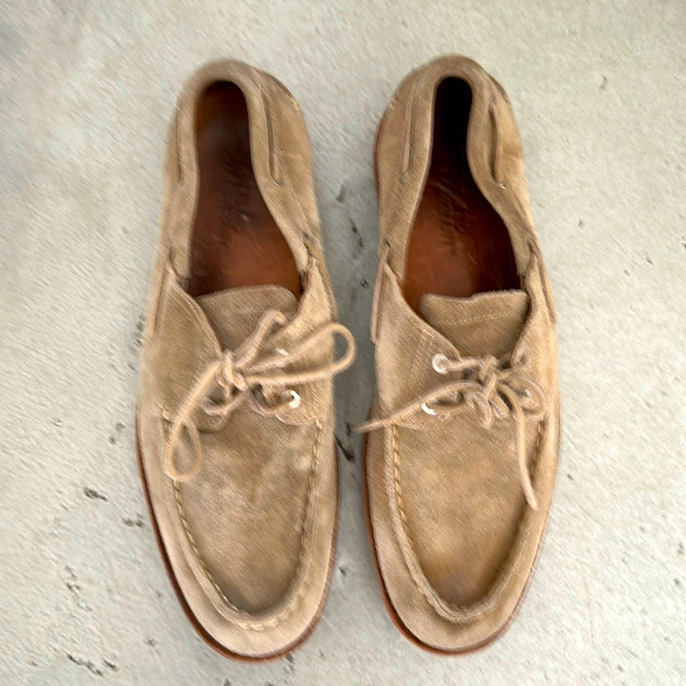 Timberland Boot company suede moccasin. Size 9. Made in the USA.